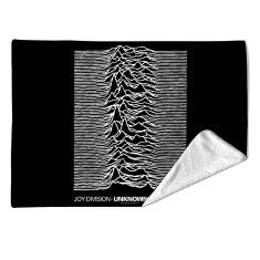 Joy Division - Unknown Pleasures Large Fleece Blanket