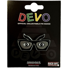 Devo - Oh, No! Glasses Pin Badge