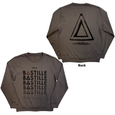 Bastille - Repeat Logo Uni Char Sweatshirt