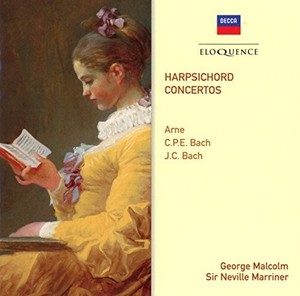 C P E Bach & J C Bach - Harpsichord Concertos