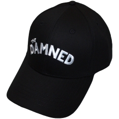 Damned - Arched Logo Bl Baseball Cap