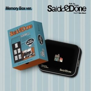 Park Jin-Young - Said & Done (Memory Box Ver.)