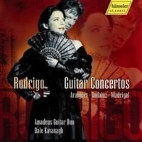 Joaquin Rodrigo - Rodrigo Guitar Concertos i gruppen ÖVRIGT / Övrigt / aub hos Bengans Skivbutik AB (567318)