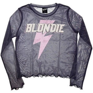 Blondie - Lightning Strike Lady Purp Mesh Crop