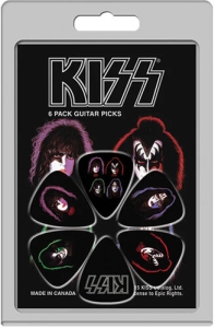 Kiss - Faces - Guitar Picks (6 Pack)