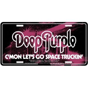 Deep Purple - Number Plate: Space Truckin'