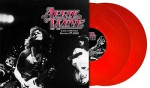 April Wine - Live In Denver 1980 (2 Lp Red Vinyl