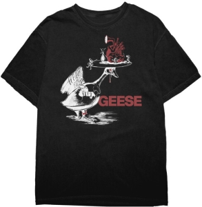 Geese - Head On Platter - T-Shirt (Black)