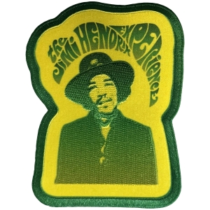 Jimi Hendrix - Jimi & Swirl Logo Woven Patch