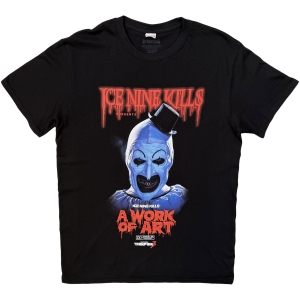 Ice Nine Kills - A Work Of Art Clown Uni Bl T-Shirt