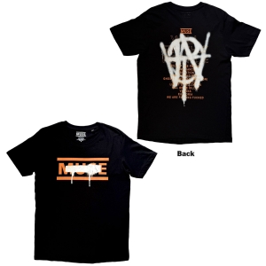 Muse - Grafitti Tracklist Uni Bl T-Shirt