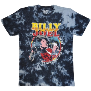 Billy Joel - Still Rock 'N Roll Uni Bl Dipdye T-Shirt