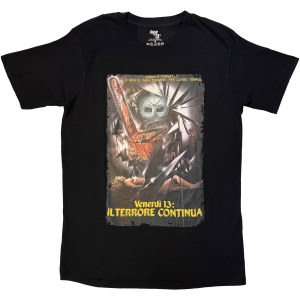 Friday The 13Th - Il Terrore Continua Uni Bl T-Shirt