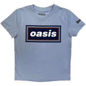Oasis - 96 Retro Logo Boys Lht Blue T-Shirt