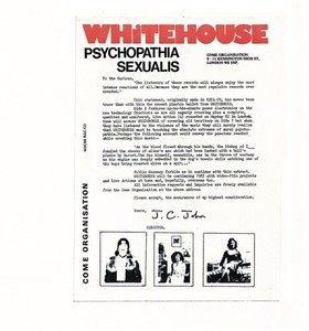 Whitehouse - Psychopathia Sexualis (Legacy Editi