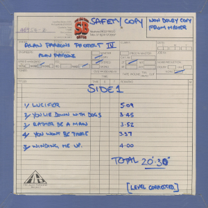 Alan Parsons Project The - Eve (Work In Progress) (Trans Green