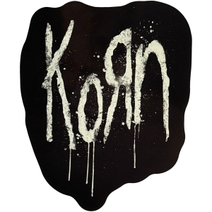 Korn - Splatter Logo Sticker
