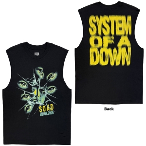 System Of A Down - Shattered Eyes Tour 26 Uni Bl Tank