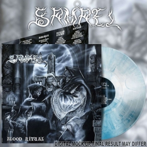 Samael - Blood Ritual (White Royal Blue Marb