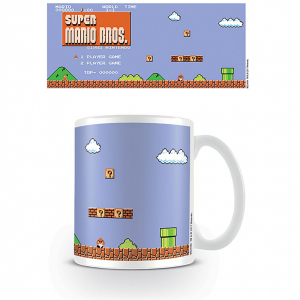 Super Mario - Retro Title Mug