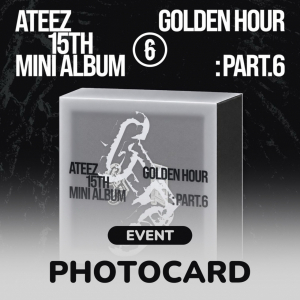 Ateez - Golden Hour : Part.6 (Earphone Charm Ver.) + WM