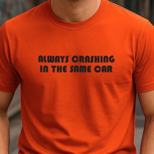 David Bowie - Always Crashing In The Same Car T-Shirt 