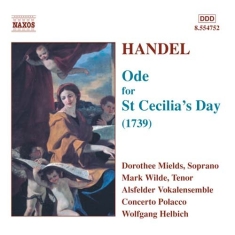 Handel George Frideric - Ode For St Cecilias Day