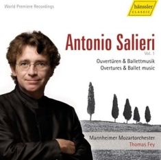 Salieri Antonio - Overtures & Ballet Music