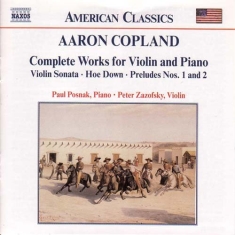 Copland Aaron - Kompletta Verk För Violin & Pi
