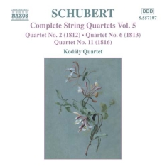 Schubert Franz - String Quartets Vol 5