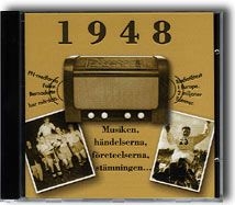 Blandade Artister - Minnesboxen 1948 i gruppen CD / Övrigt hos Bengans Skivbutik AB (580889)