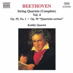 Beethoven Ludwig Van - String Quartets Complete Vol 4