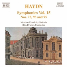 Haydn Joseph - Symphony Vol 15 Nos 72, 93 & 9