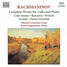 Rachmaninov Sergej - Music For Cello & Piano