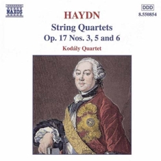 Haydn Joseph - String Quartets Nos 3, 5 & 6
