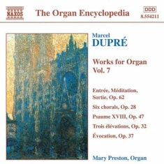 Dupre Marcel - Works For Organ Vol 7