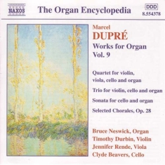 Dupre Marcel - Works For Organ Vol 9