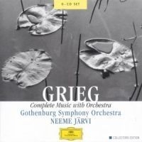 Grieg - Orkestermusik Kompl i gruppen CD / Klassiskt hos Bengans Skivbutik AB (597106)