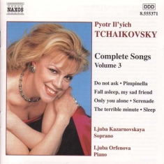 Tchaikovsky Pyotr - Complete Songs Vol 3