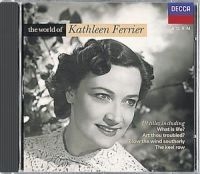 Ferrier Kathleen Alt - World Of i gruppen CD / Klassiskt hos Bengans Skivbutik AB (614993)