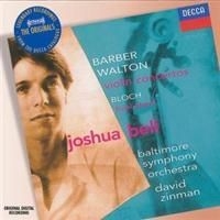 Bell Joshua Violin - Barber/Walton i gruppen CD / Klassiskt hos Bengans Skivbutik AB (617577)