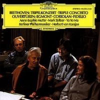 Beethoven - Trippelkonsert + Uvertyrer i gruppen CD / Klassiskt hos Bengans Skivbutik AB (618014)