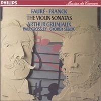 Fauré/franck - Violinsonater i gruppen CD / Klassiskt hos Bengans Skivbutik AB (619469)