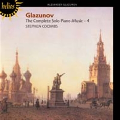 Glazunov - Solo Piano Music Vol 4, The Co
