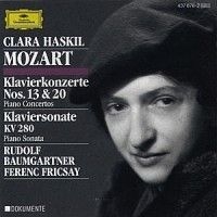 Mozart - Pianokonsert 13 & 20 Mm i gruppen CD / Klassiskt hos Bengans Skivbutik AB (630292)