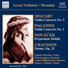 Mozart Paganini - Violin Concertos