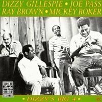 Gillespie/ Brown/ Pass/ Roker - Dizzy's Big 4 i gruppen CD / Jazz/Blues hos Bengans Skivbutik AB (633678)