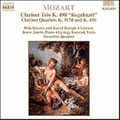 Mozart Wolfgang Amadeus - Kegelstatt Clarinet Trio