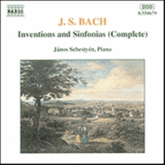 Bach Johann Sebastian - Inventations & Sinfonies Compl