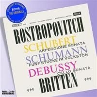 Schubert/ Schumann/ Debussy - Verk För Cello i gruppen CD / Klassiskt hos Bengans Skivbutik AB (636005)